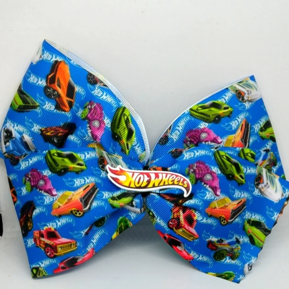 Hotwheel hair bow